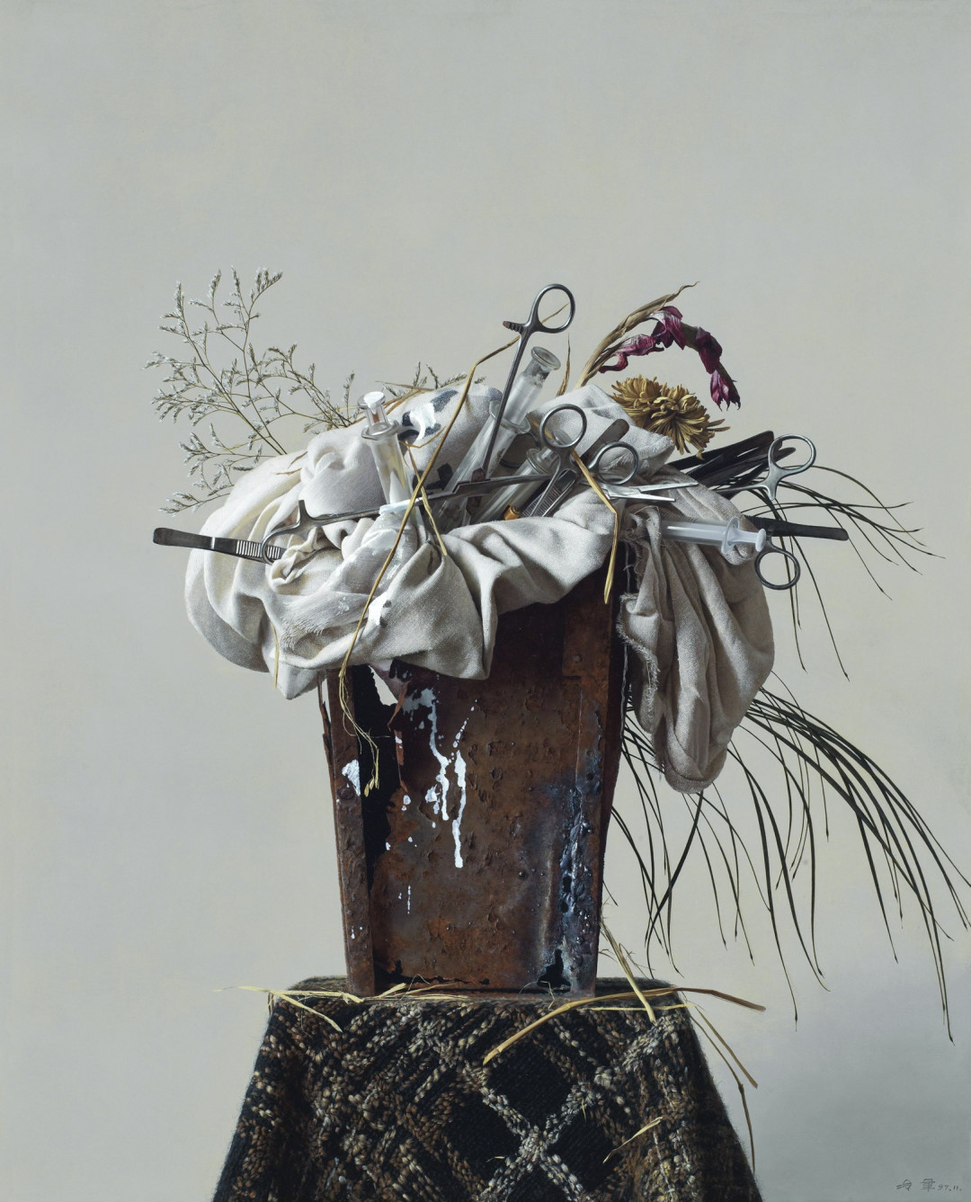 照相写实主义画家 | 冷军最贵作品top10