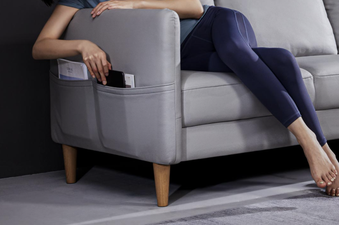 8H Panda零压沙发组——全实木框架，第四代Litchi微晶覆膜科技全面皮，更耐磨耐脏透气