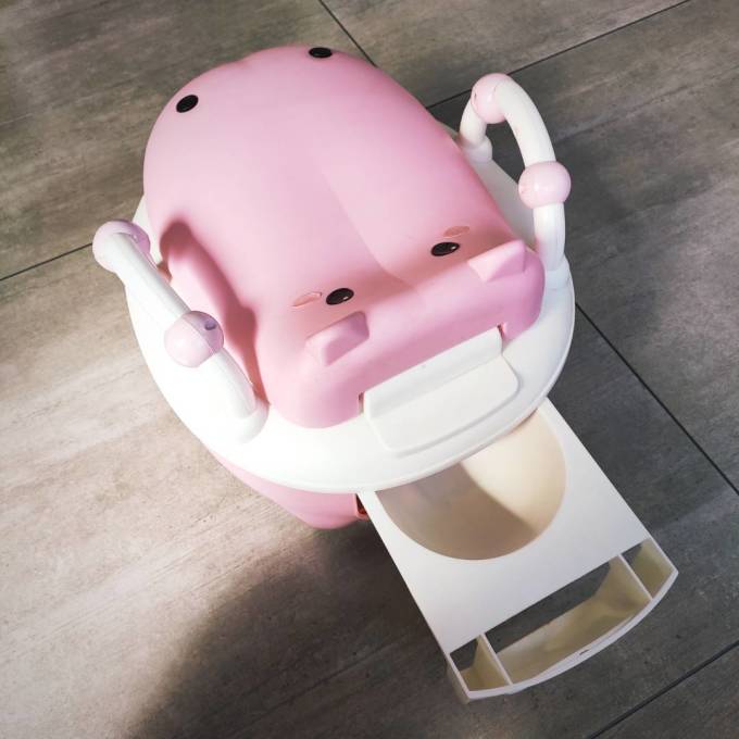 小哈伦婴儿坐便器怎么样 适合宝宝如厕训练的小马桶_什么值得买