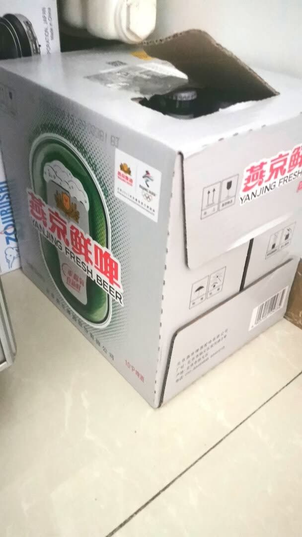 燕京啤酒啤酒怎麼樣 好大的一箱,很重的,非常感謝京._什麼值得買