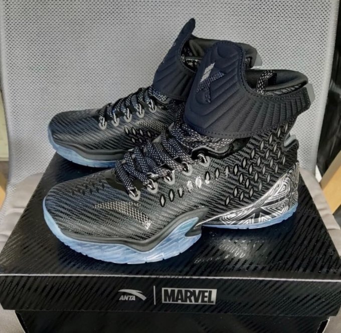 安踏kt3黑豹限量配色高帮篮球鞋男鞋2021夏季汤普森官方旗舰
