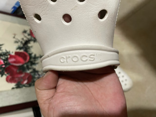 告别前的留念——白色百搭crocs