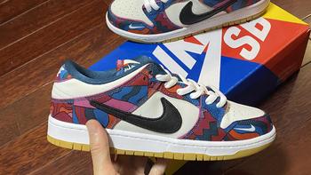 今年最佳DUNK联名Nike Parra Dunk Low Pro