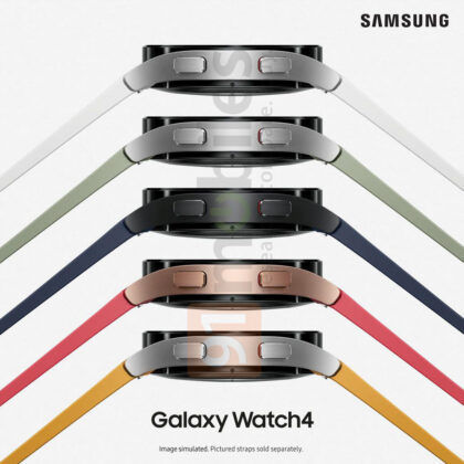 三星Galaxy Watch4 Classic真机照出炉：两款配色、圆形表盘