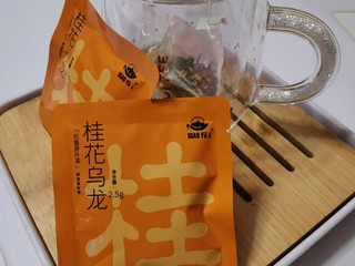 轻松喝0负担夏季冷泡茶⭐️桂花乌龙花茶