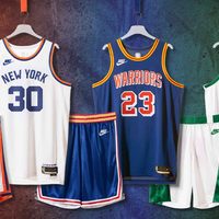 NBA75周年限定复古球衣即将发售，来看看有没有你喜欢的球队？