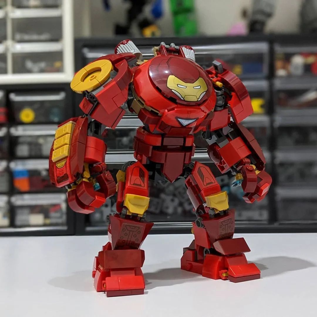给乐高76190铁霸王机甲做个简单改造