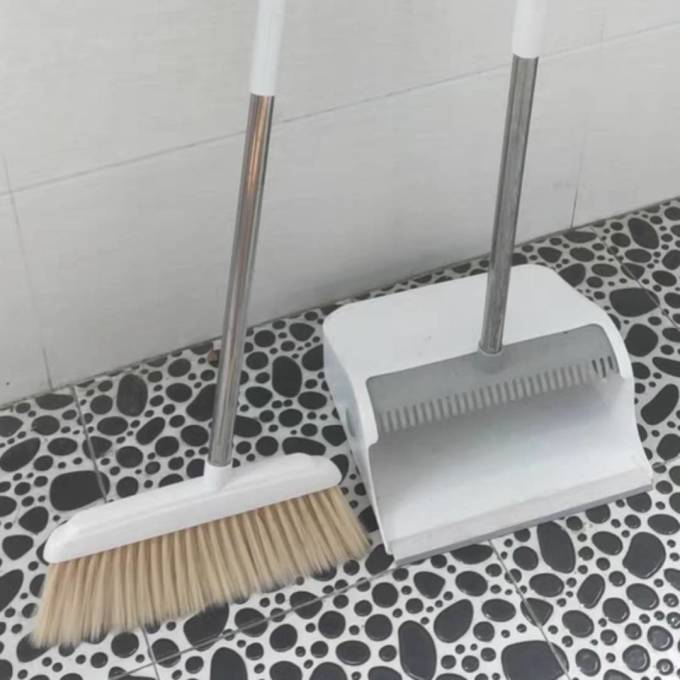小奇猫扫把怎么样扫把真的特别好用 簸箕底边平整 什么值得买