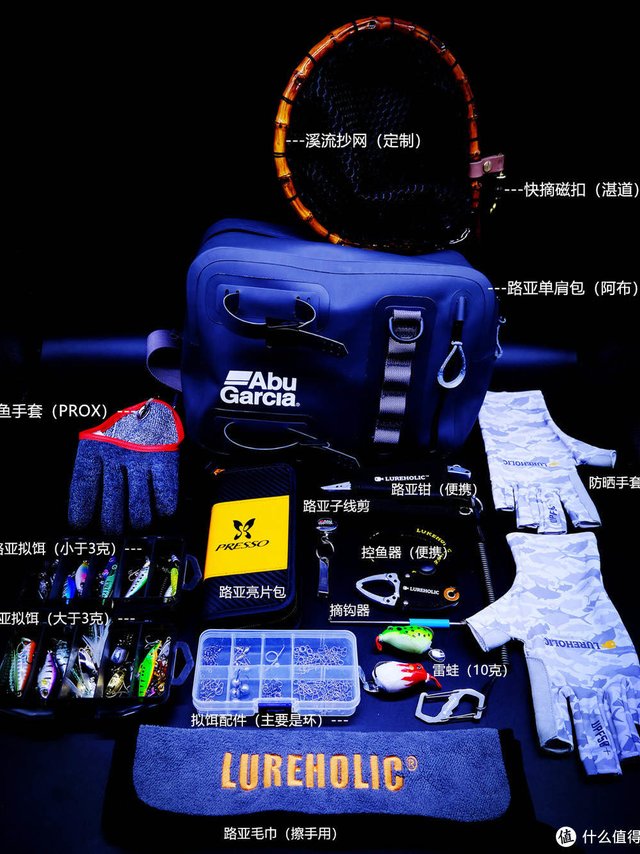 我的路亚edc装备