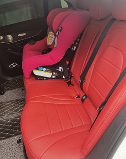  超有气场的玛莎红全包专用汽车坐垫！