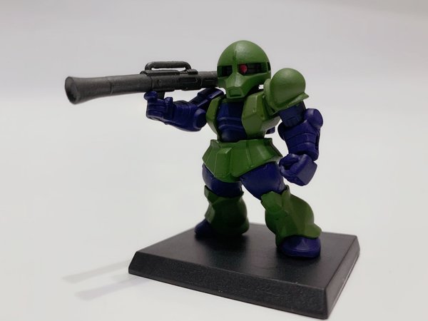 男人开扎古！万代高达大集结食玩 扎古1