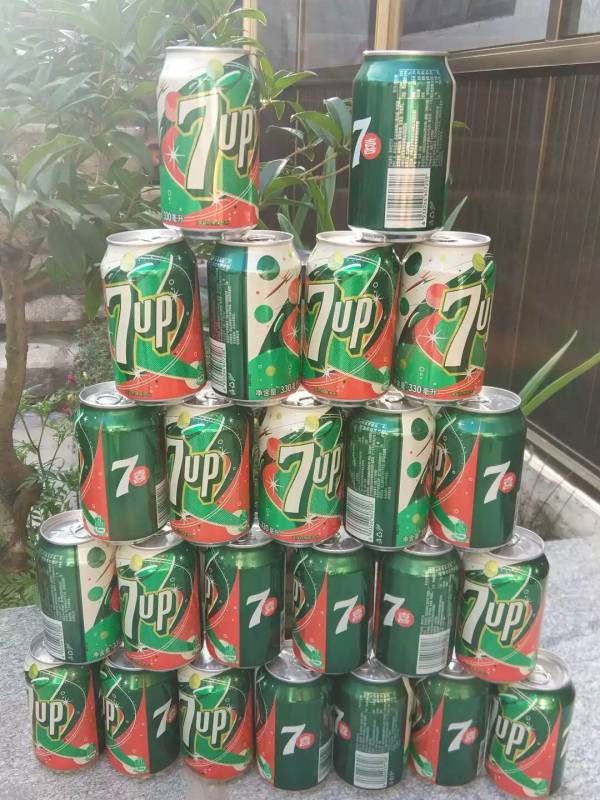 7喜莫7托西柚柚子味碳酸饮料汽水饮品330ml12罐整箱果味汽水