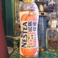 真果汁，真低糖的雀巢蜜桃清乌龙