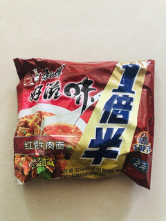 康师傅好滋味红烧牛肉面，快速干饭泡面套装