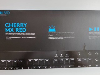 cherry红轴罗技G610机械键盘