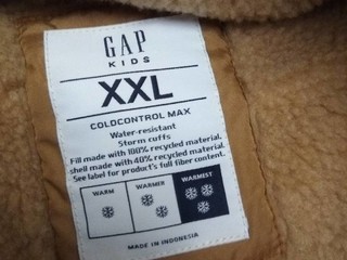 GAP盖璞实惠保暖超厚大棉衣