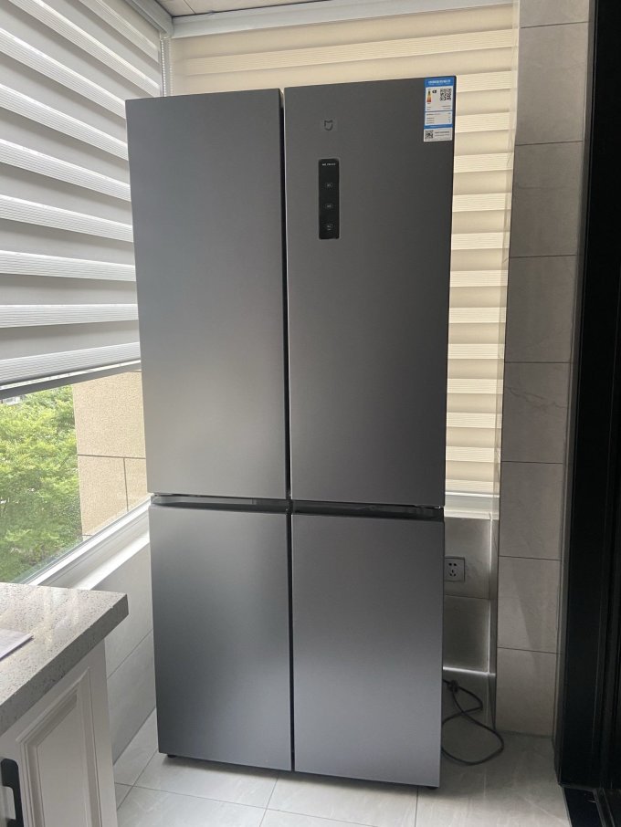 小米十字对开496升冰箱高颜值大容量