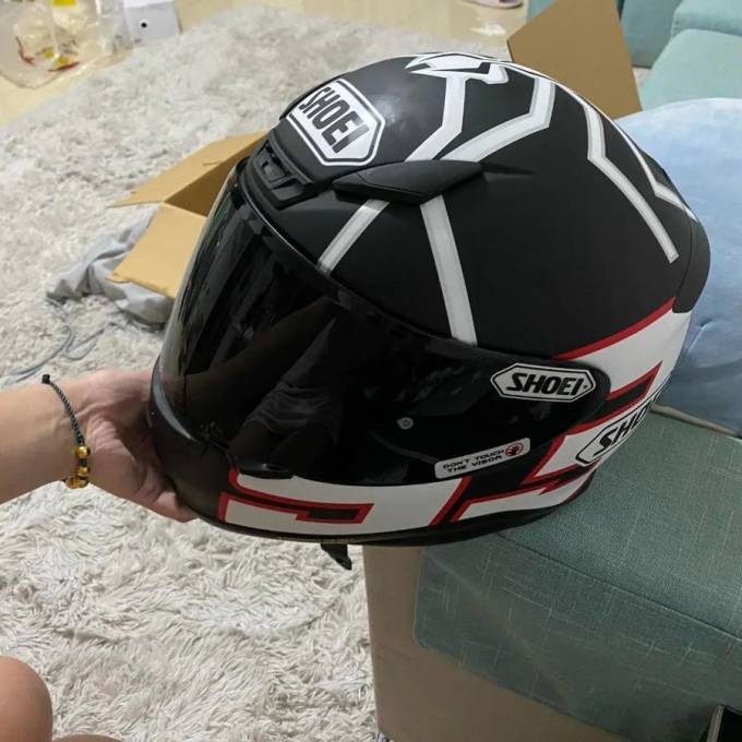 shoei摩托车骑行装备怎么样 黑蚂蚁 头盔_什么值得买
