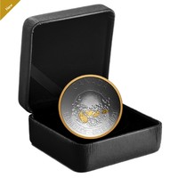 世界纪念币鉴赏 篇三十五：​克朗代克淘金热 125 周年-2021年加拿大凹面银币