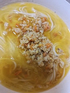 5分钟即食蟹黄面