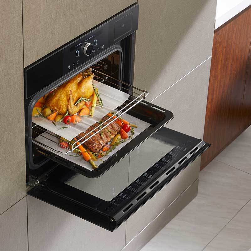 做你美味人生的“加分项”——华帝嵌入式智能蒸烤箱i23011