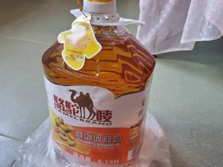 骆驼唛 食用油 特香压榨花生油6.18L