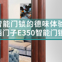  智能门锁的德味体验——西门子E350智能门锁