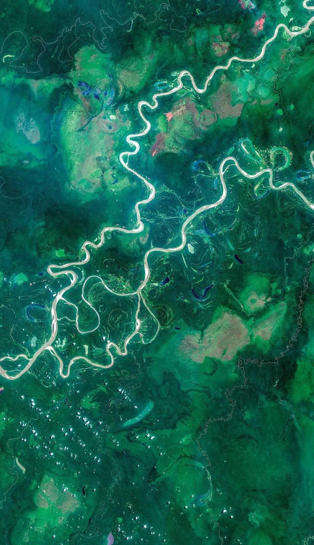 错过后悔系列:bbc用20颗卫星拍摄300张照片,每一张都是一幅绝美油画!