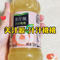 美汁源汁汁桃桃饮料