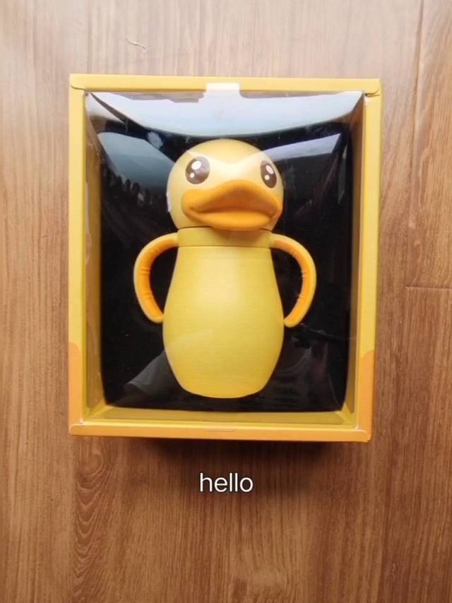 小黄鸭来喝水咯