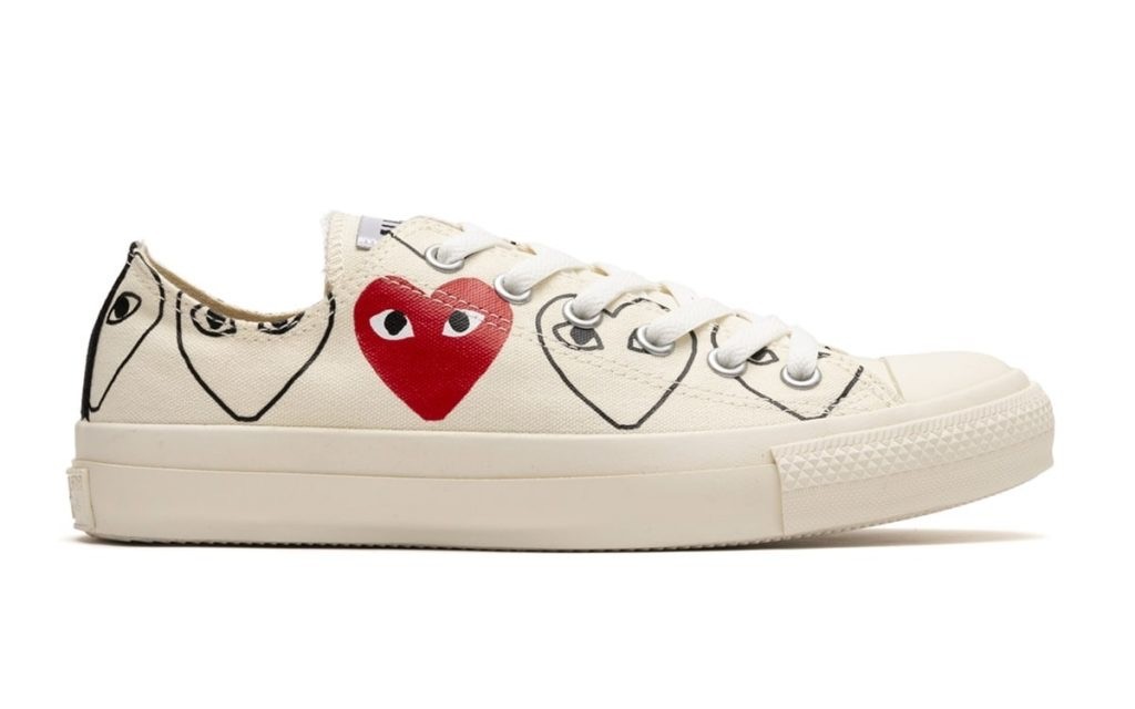 CdG PLAY x Converse Chuck Taylor全新联名，黑白经典色即将上新！