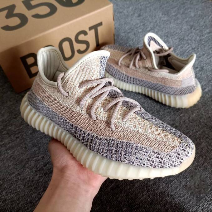 实物比图片好看系列yeezy350灰珍珠