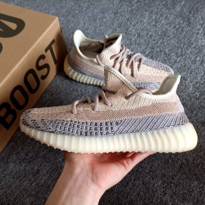 实物比图片好看系列yeezy350灰珍珠