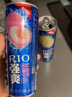 我喜欢喝rio,这款酒精度八度的当啤酒喝