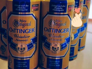 奥丁格白啤我的最爱！