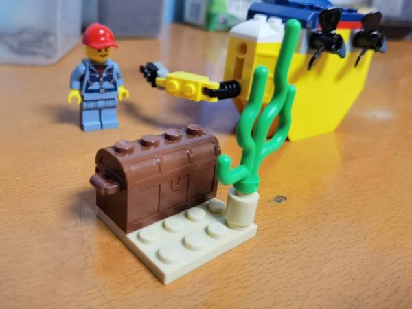 黑卡会员lego乐高城市系列60263迷你海洋潜艇