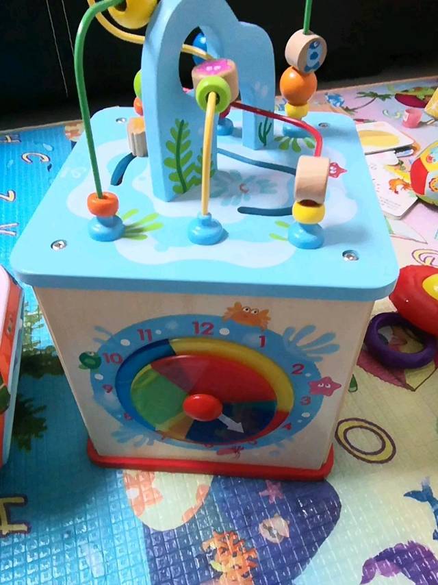 hape奇趣游戏盒，宝宝很喜欢