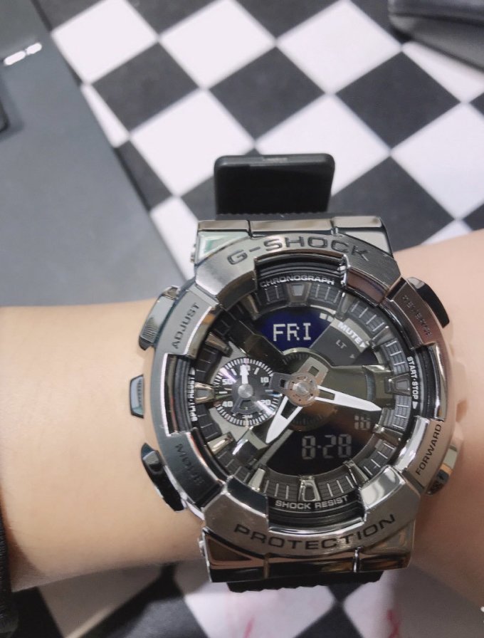 卡西欧男表怎么样 全新gm-110系列带来三款配色_什么值得买