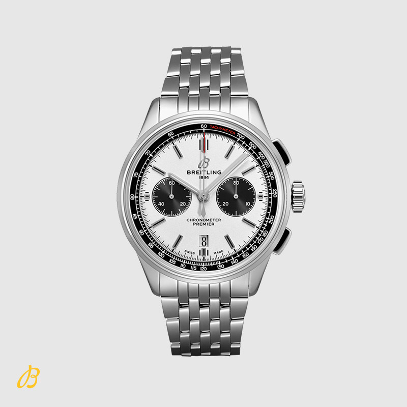 百年灵璞雅B01计时腕表，熊猫盘，人生第一块奢侈表