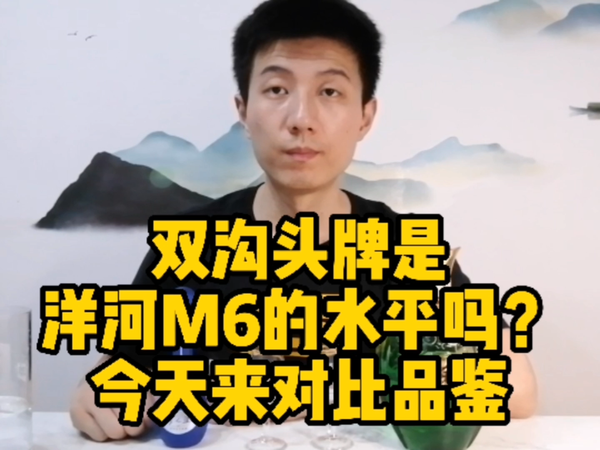 千元价位的双沟头排还没有洋河M6好喝？