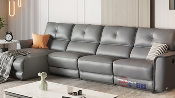 芝华仕新品真皮功能沙发，升级智感分区靠背，带来N种舒适体验！