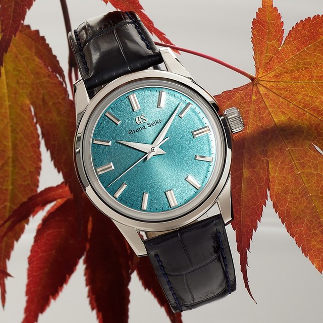 Grand Seiko三款绿色表盘腕表