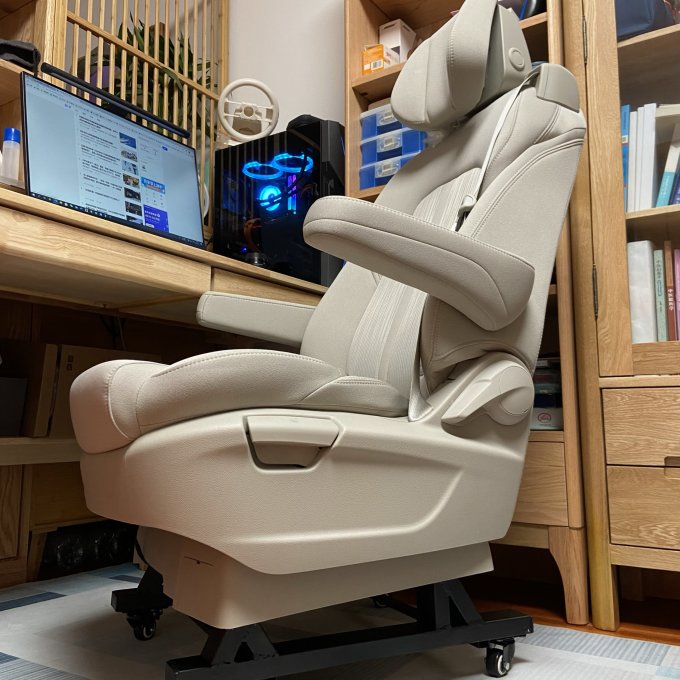 汽车座椅改电脑椅300元的人体工程学