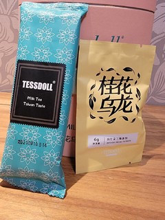 要啥蜜雪冰城，Tessdoll桂花乌龙茶