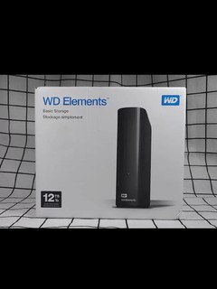 WD Elements12TB桌面硬盘