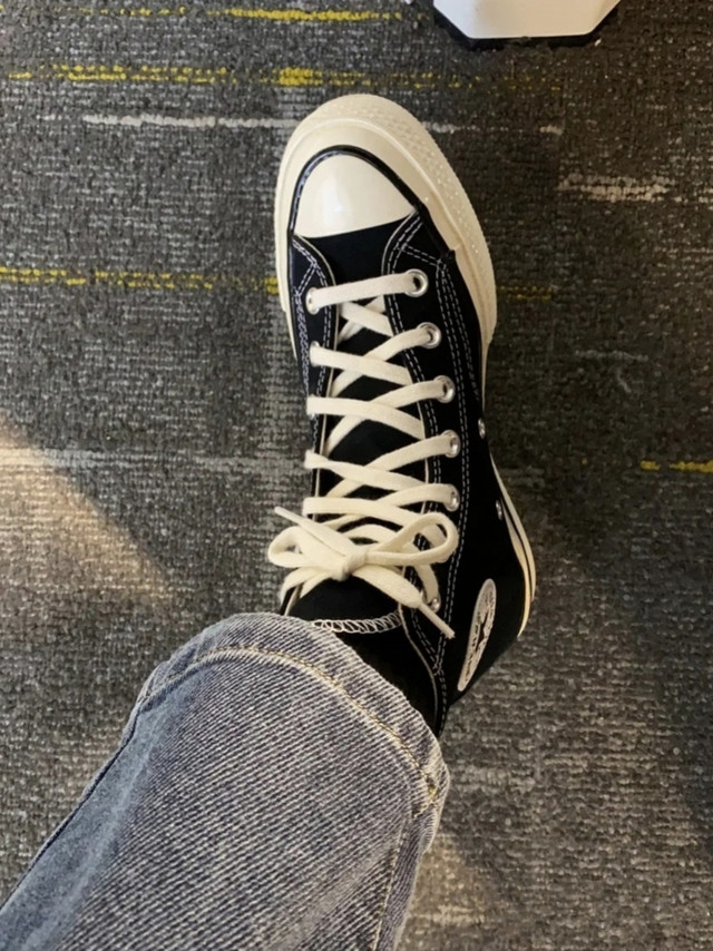 最经典的平板鞋，匡威1970s黑色