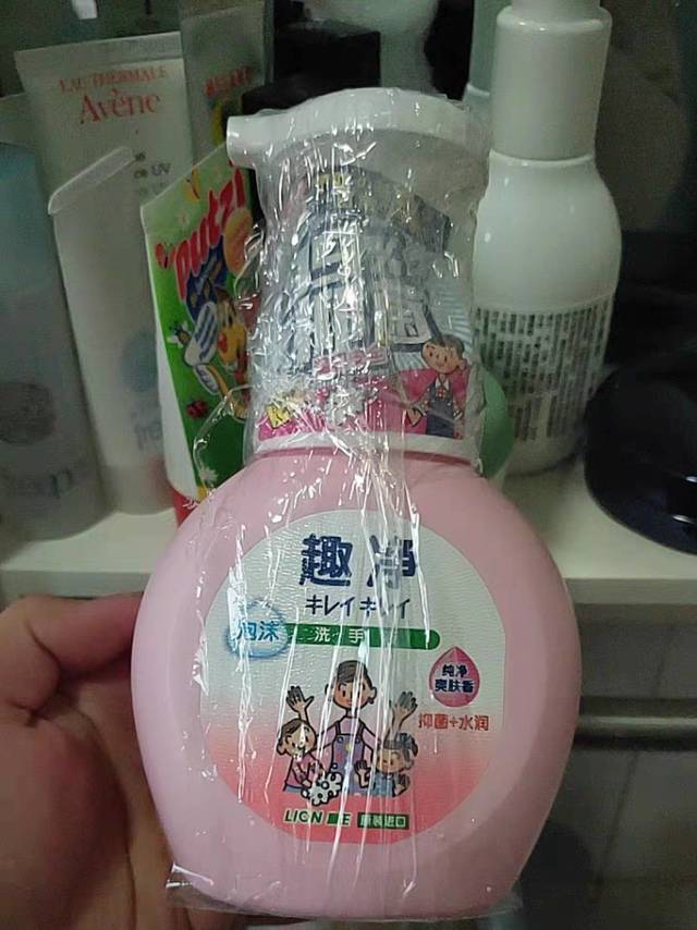 水润又抑菌，狮王趣净泡沫洗手液