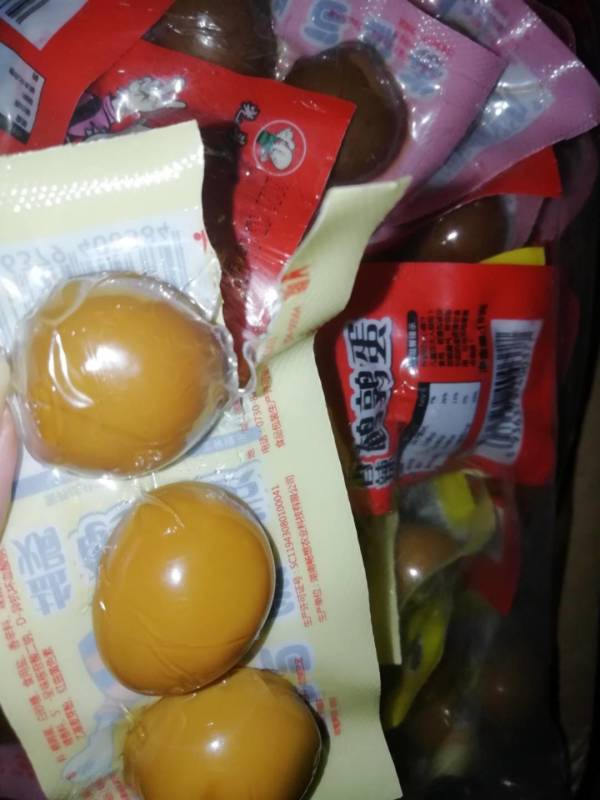 湖南张家界特产卤蛋真空装香辣盐焗鹌鹑蛋卤味熟食休闲零食小吃 *2件