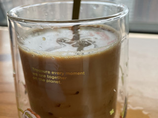 咖啡冻干粉+椰汁~低配版本的生椰拿铁