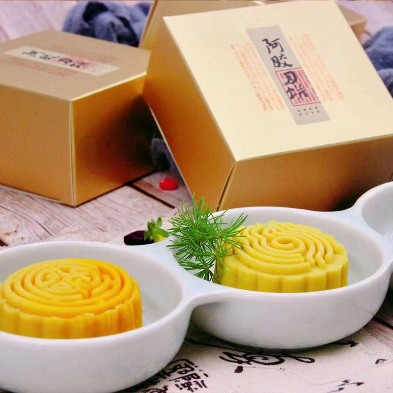 东阿阿胶 X 稻香村 推出联名月饼礼盒